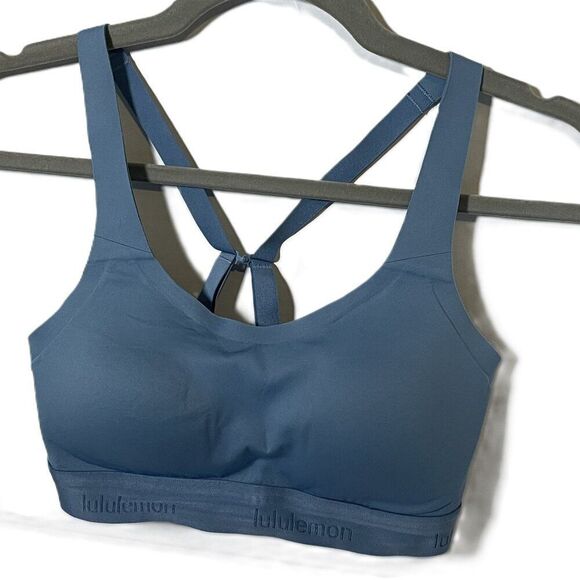 Lululemon Fine Form Bra Utility Blue UTYB - Size 32C - Picture 1 of 10
